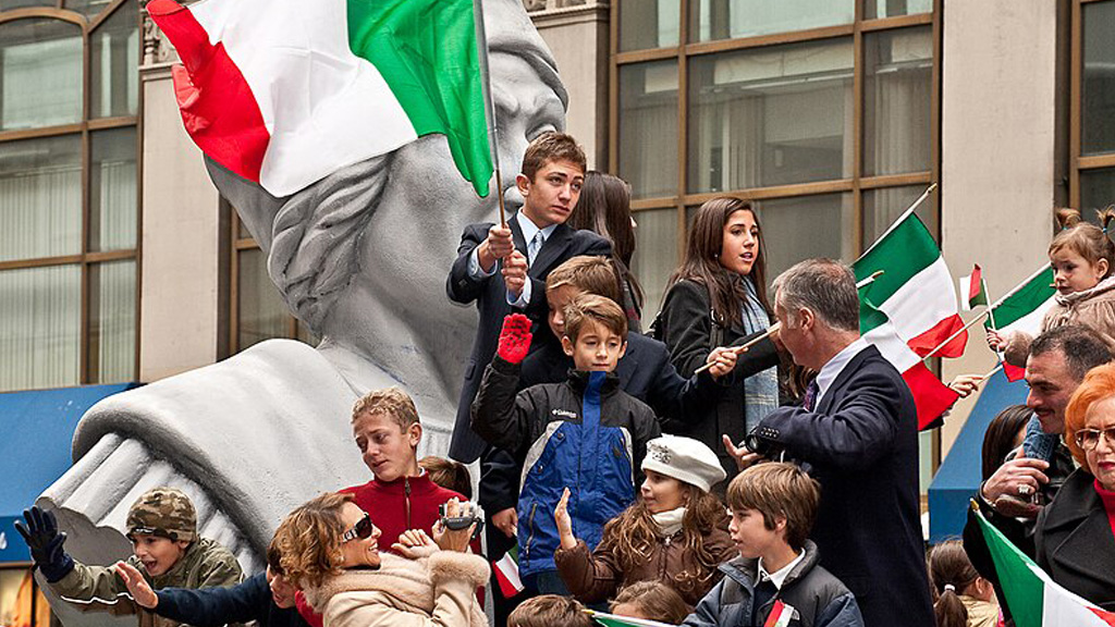 Columbus Day parade in New York City