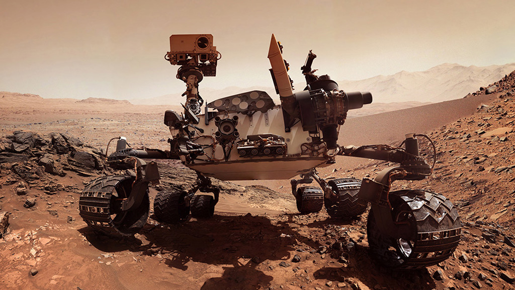 The Curiosity rover The Curiosity rover